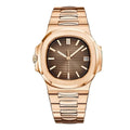 Nautilus Rose Gold Brown Dial