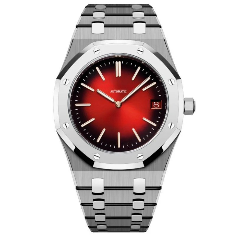 Royal Oak Jumbo Extra-Thin Burgundy Dial
