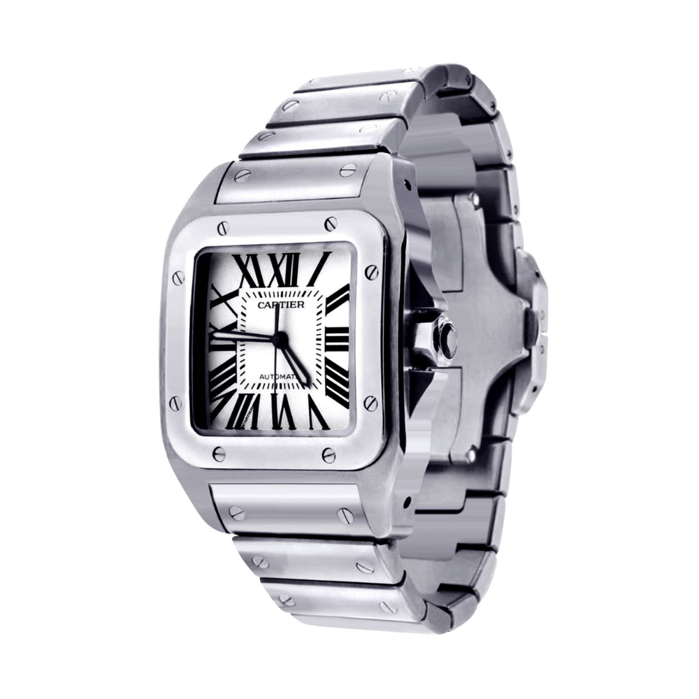 Cartier Santos 100 Stainless Steel 38mm