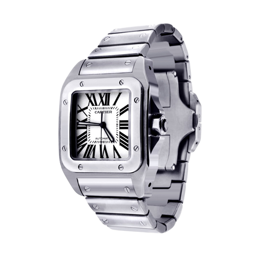 Cartier Santos 100 Stainless Steel 38mm