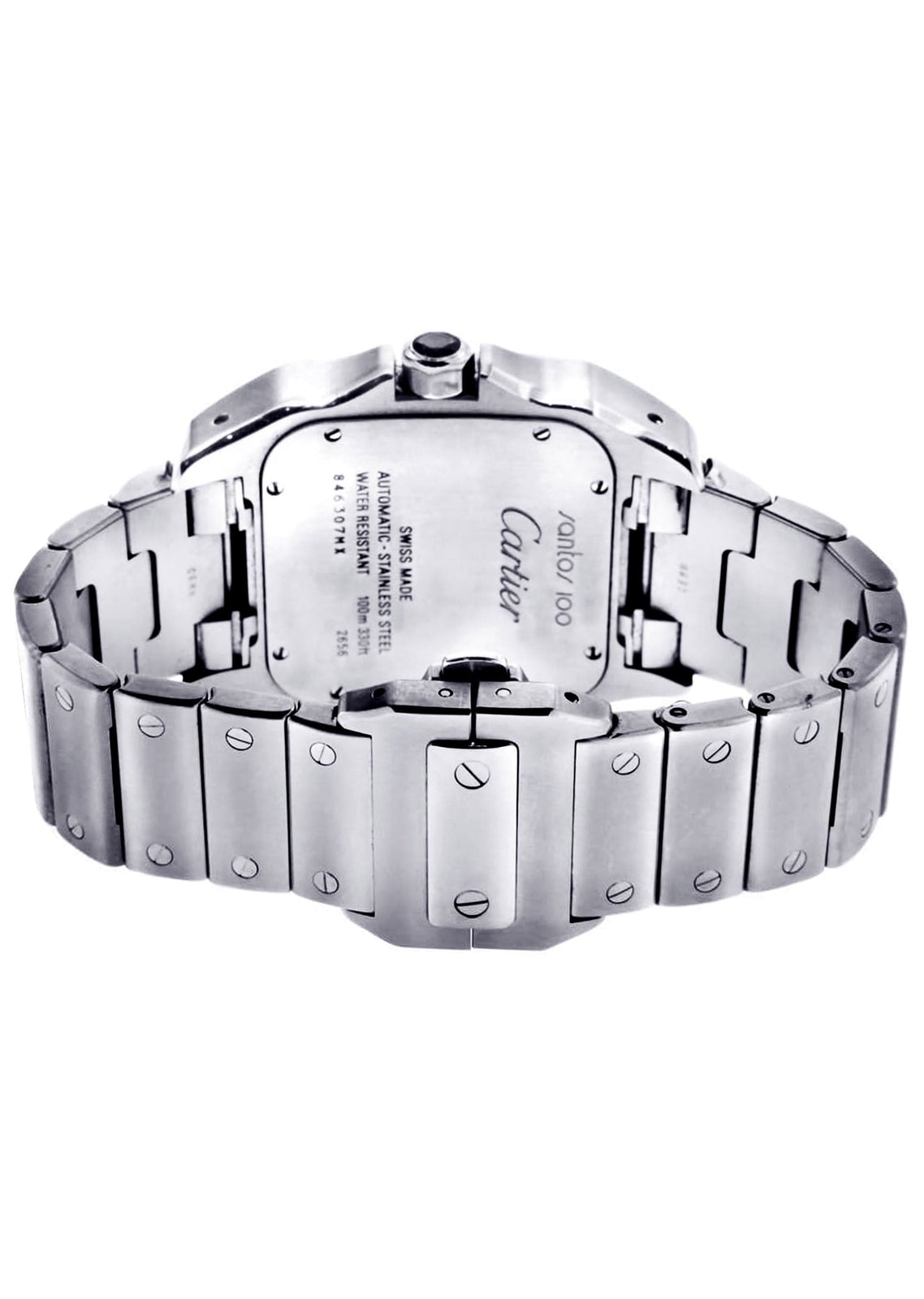 Cartier Santos 100 Stainless Steel 38mm