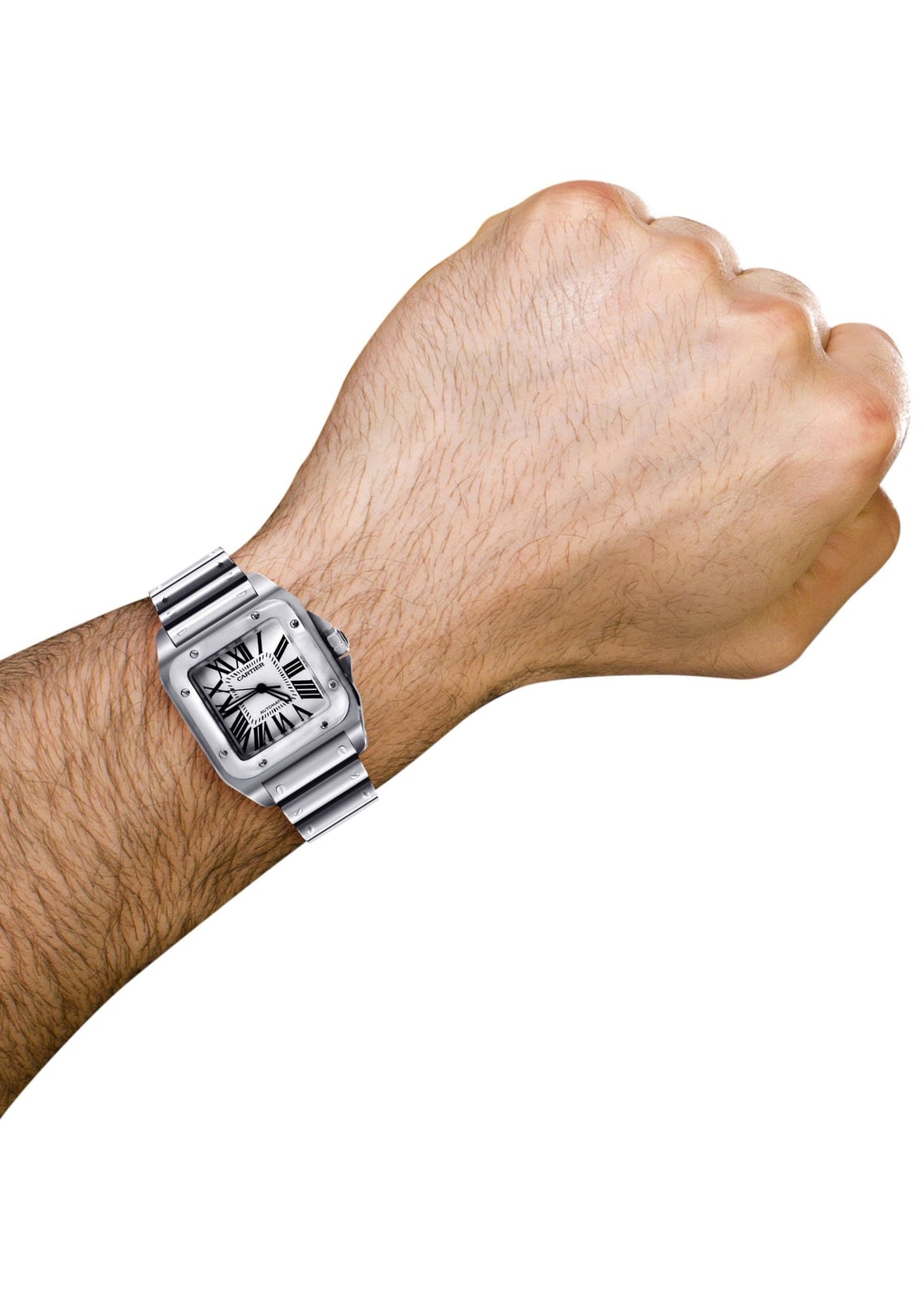 Cartier Santos 100 Stainless Steel 38mm
