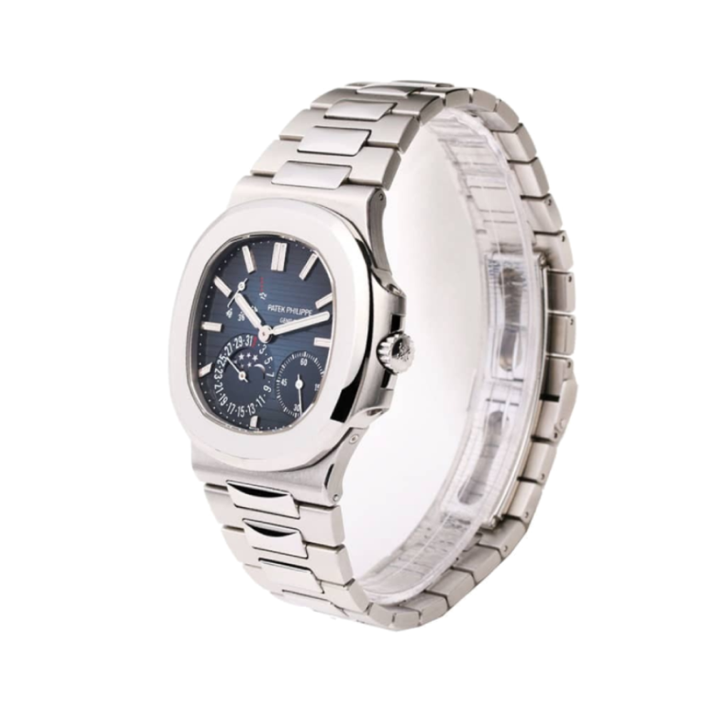 Nautilus Steel Blue Dial Moon Phase 5712/1A-001