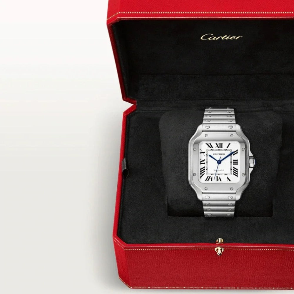 Luxury Watch Cart San Classic Silver